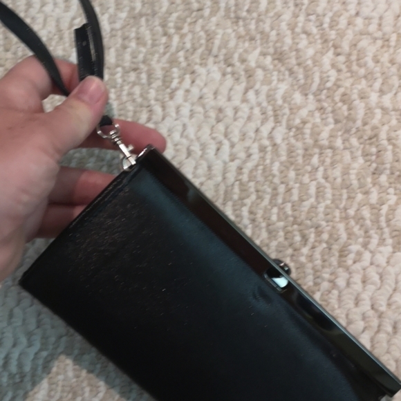 Black clutch with black chrome accents - Picture 4 of 6